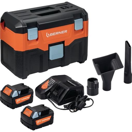 MOKRO/ SUHI SESALEC V KOVČKU 18V + 2x5Ah