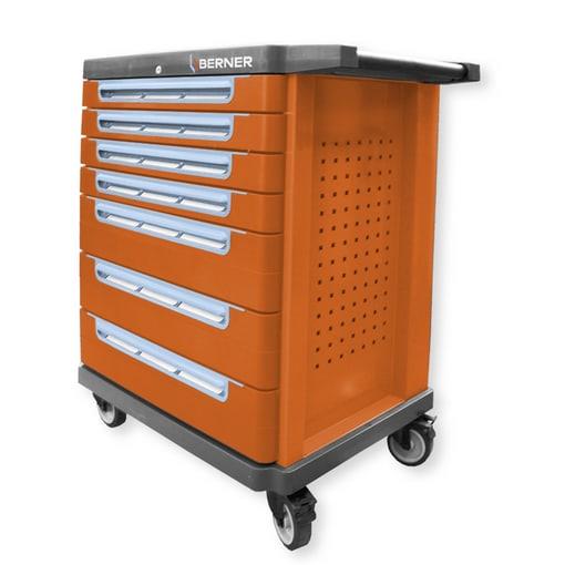 VOZIČEK ZA ORODJE REVOLUTION 4+3 ORANŽNA