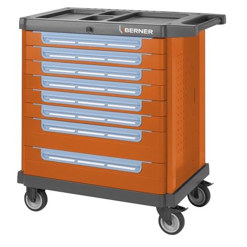 VOZIČEK ZA ORODJE REVOLUTION 6+2 ORANŽNA