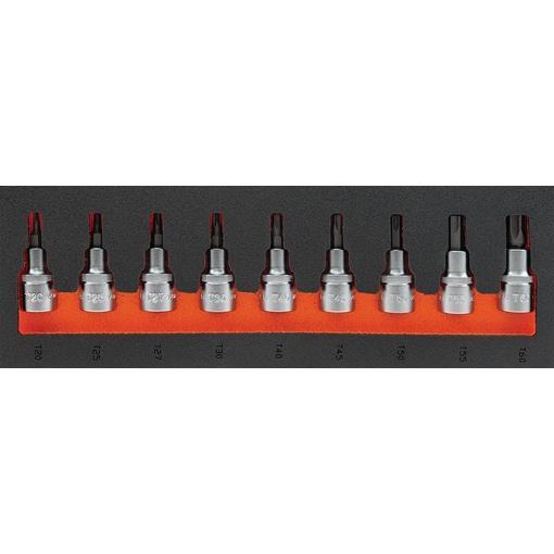 NATIČNI KLJUČI SET TORX 1/2" 9-KOS