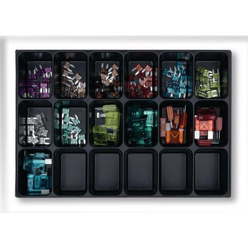 VAROVALKE SET BS 4016 MINI-MAXI V KOVČKU