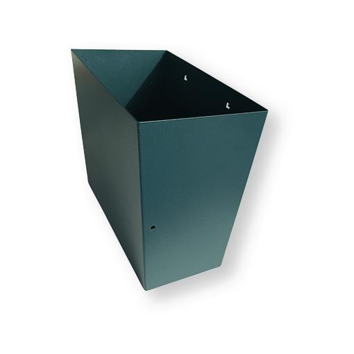 STRANSKA POSODA ZA ODPADKE NA VOZIČKU