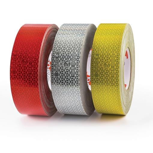 REFL.KLEBESTR.THERMO WEISS 50M