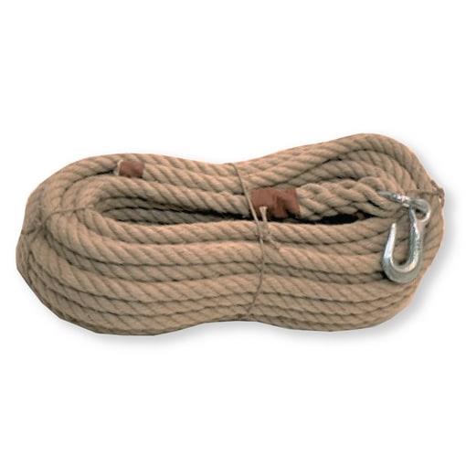 HANFSEIL MIT HAKEN 16M