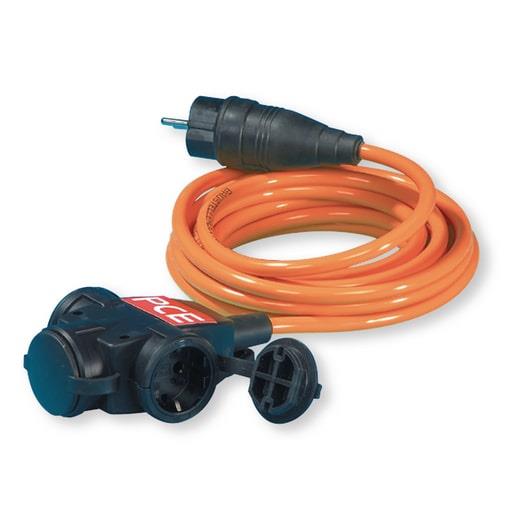 EL. PODALJŠEK S TROJNIM RAZDELILCEM 5M