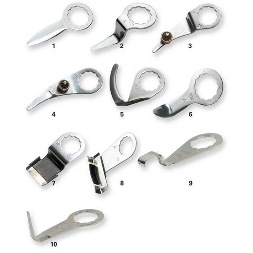 SET 9 RAZLIČNIH REZIL ZA STEKLO Fein