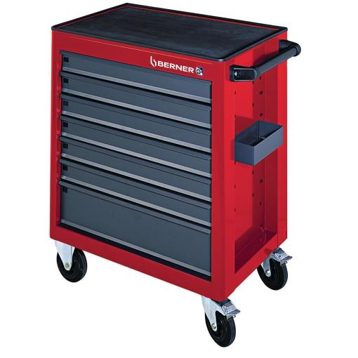 VOZIČEK ZA ORODJE EVOLUTION 3 6+1 RDEČA