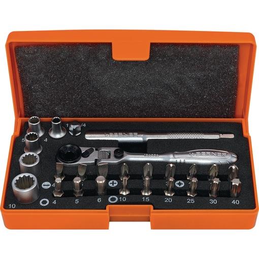 BIT RAGLJA 1/4" SET 26 TLG