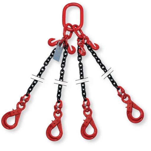 ANSCHL.KETTE 4-STRAEN. 8MM G80