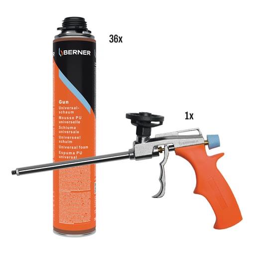 PU SCHAUMPAKET MIT PISTOLE