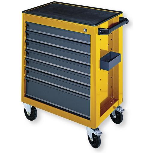 VOZIČEK ZA ORODJE EVOLUTION 3 6+1 RUMENA