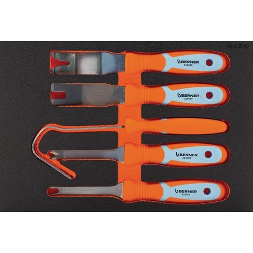 SET INOX ROČIC ZA DEMONTAŽO ČEPOV- 5 KOS