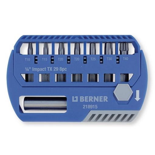 SET 1/4" IMPACT BIT TX 29MM-8