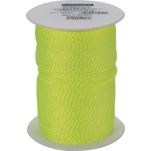 MAURERSCHNUR 2,5X100 NEONGELB