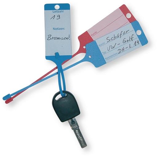 SCHLUESSELANHAENGER BLAU 100ST