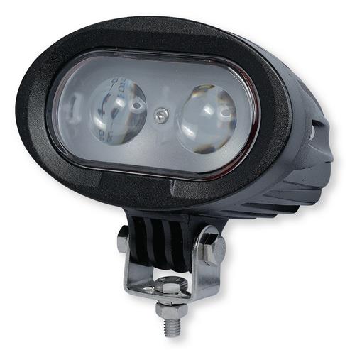 LED DELOVNA LUČ 10W 12-48V MODRA IP67