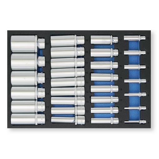 NASADNI KLJUČ SET 1/4", 3/8", 1/2"12ROBA