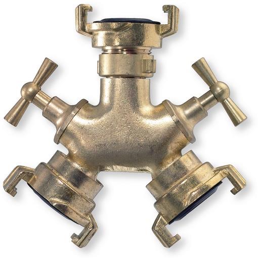 DVOJNI VODNI VENTIL S HITRO SPOJKO 1/2"