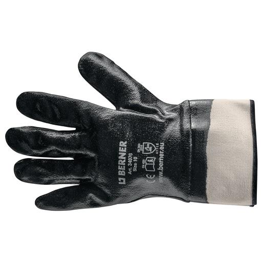 HANDSCHUH NITRIL BLAU VOLLBE.