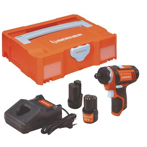 VIJAČNIK BACS-1 1/4"BIT + 2X2Ah 12V