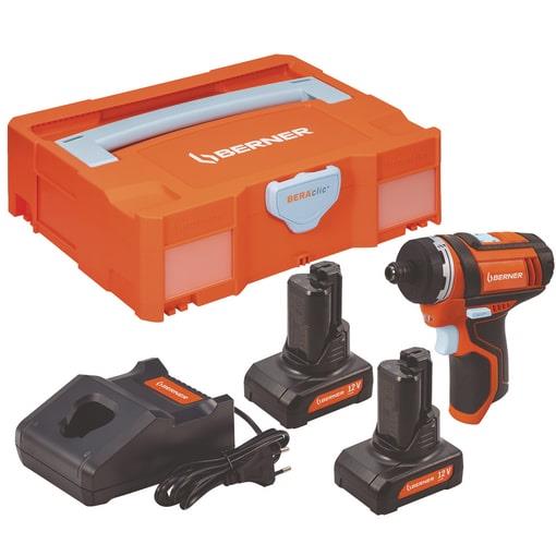 VIJAČNIK BACS-1 1/4"BIT + 2X6Ah 12V