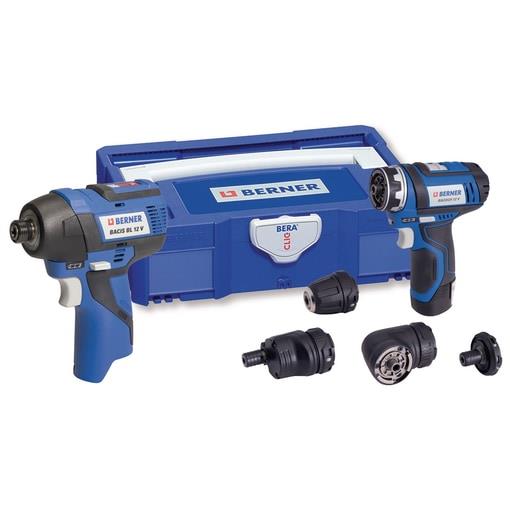 SET:UDARNI VIJAČNIK 1/4"BIT+VRTALNIK 12V