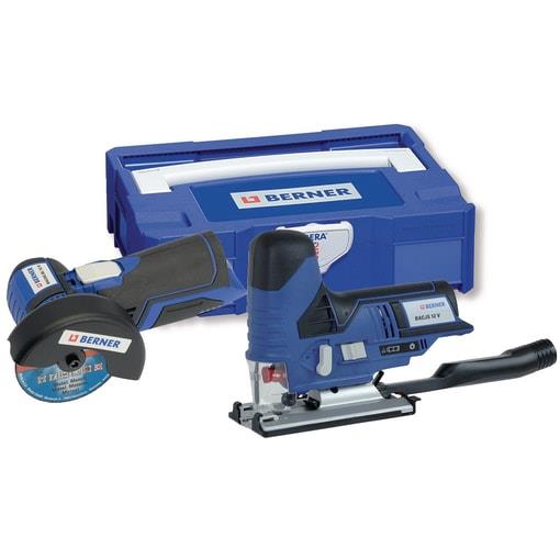 KOTNA BRUSILKA + VBODNA ŽAGA 12V