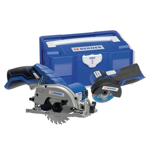 KROŽNA ŽAGA + KOTNA BRUSILKA 12V