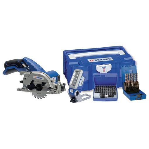 LED LUČ+ BIT NASTAVKI+ SVEDRI+KROŽ. ŽAGA