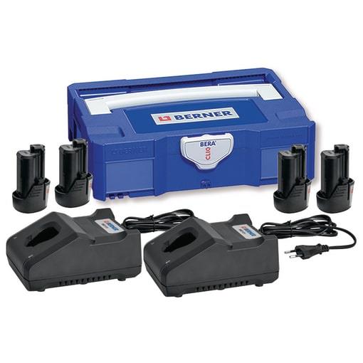 SET 2XPolnilec BCC+ 4X2Ah BACP 12V