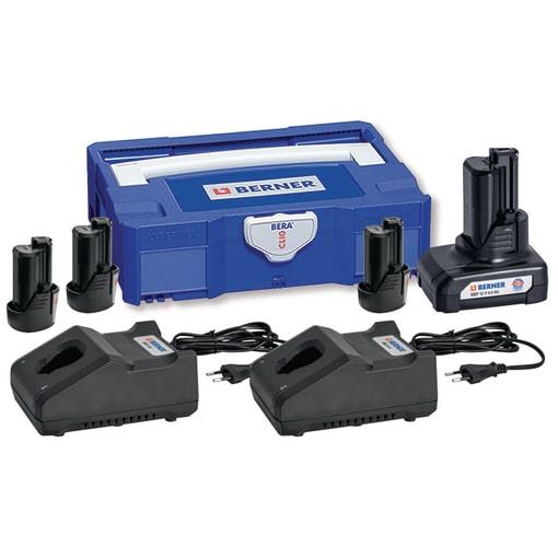 SET 2XPolnilec BCC+1X6.0Ah BBP+3X2Ah 12V