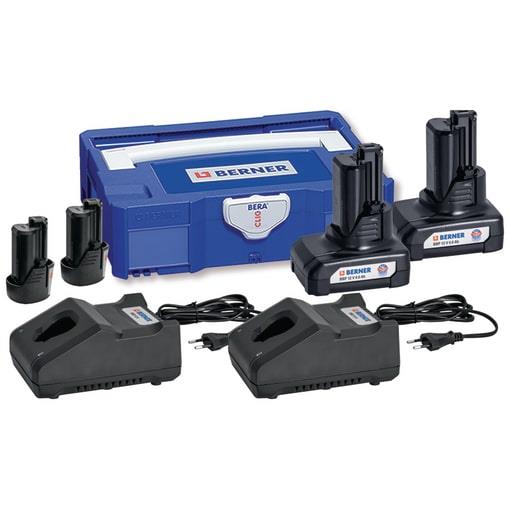 SET 2XPolnilec BCC+2X6.0Ah BBP+2X2Ah 12V