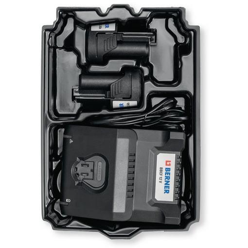 SET 2x2Ah BACP + Polnilec BBC 12V