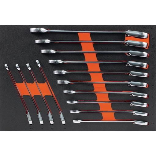 KLJUČI Z RAGLJO SET 15° 6-19mm