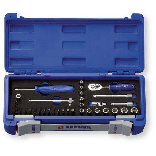 Stecks.Satz 1/4" HD 34tlg.