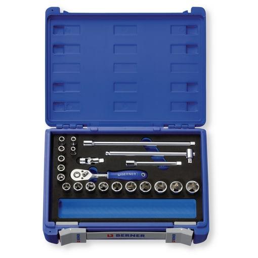 Stecks.Satz 3/8" HD 23tlg.