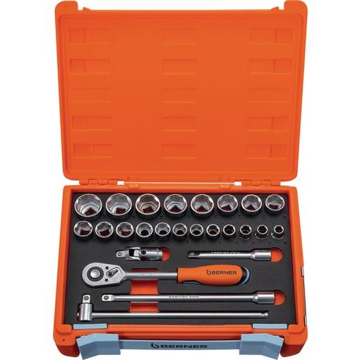 Stecks.Satz 1/2" HD 25tlg.