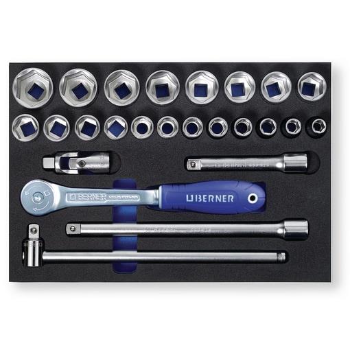 NASADNI KLJUČ+RAGLJA 1/2" 25 / SET