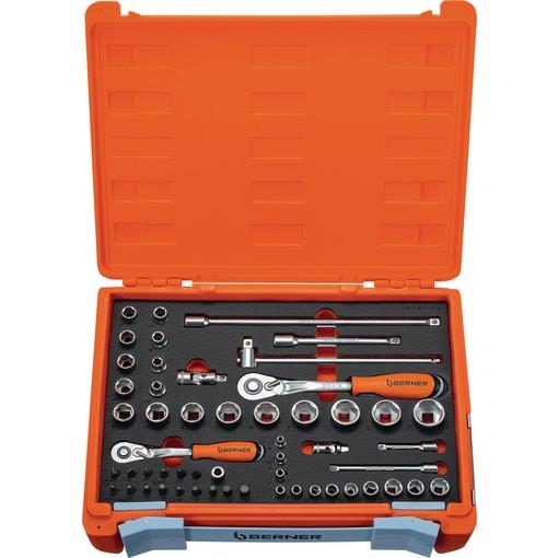 SET NASADNIH KLJUČEV 1/4" IN 3/8" 60 ZOB