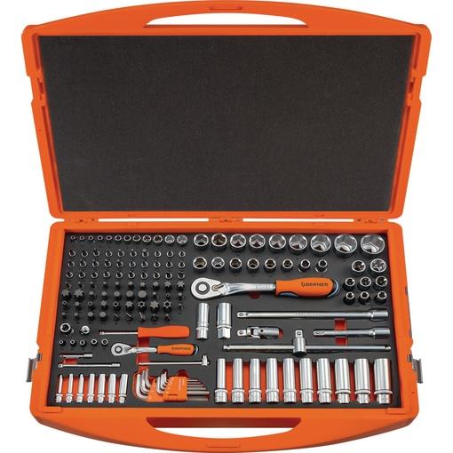 KOVČEK Z ORODJEM 1/4" 1/2"