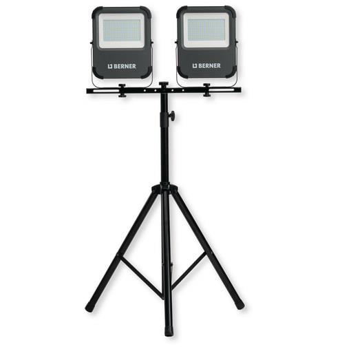 2XLED REFLEKTOR 80W+T STOJALO+USB BT