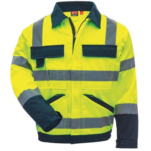 BUNDJACKE HI-VI GELB/BLAU GR58