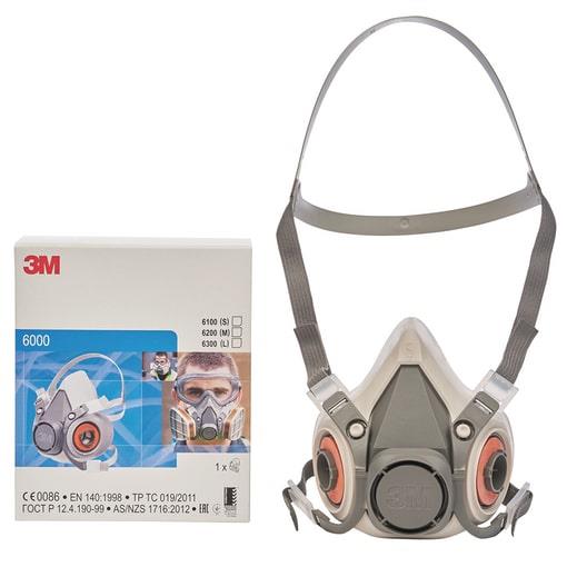 3M Halbmasken-Set 6200M A2P3R