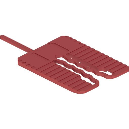 DISTANČNIK RDEČI 40X30X3