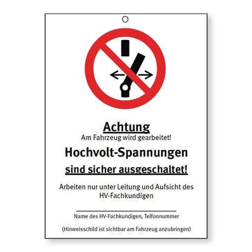 OPOZORILNA PLOŠČICA "NEAKTIVNA NAPETOST"