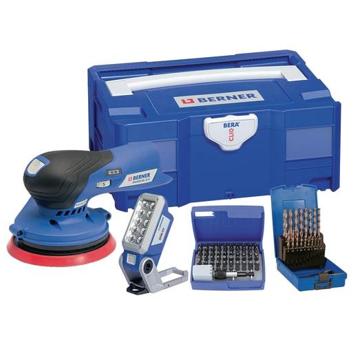 LED LUČ+BIT NASTAVKI+SVEDRI+EKSC. BRUSI.