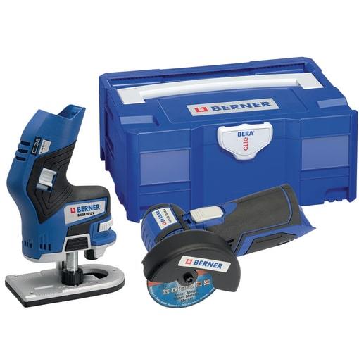 KOTNI BRUSILNIK + NADREZKAR BACER BL 12V