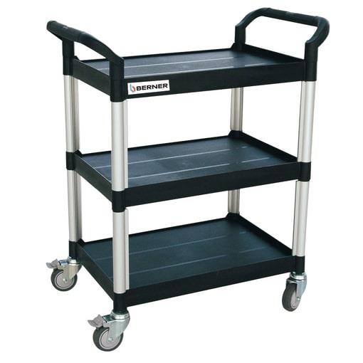 PLASTIČNI SERVISNI VOZIČEK S 3 NIVOJI