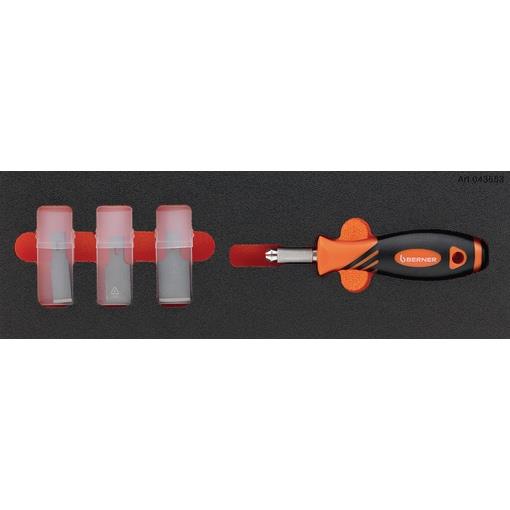 SCHAUMEINLAGE+PU-SCHABER