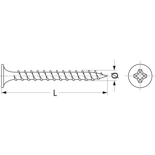 F-BAUSCHR.SK PH 4,0X35 CR